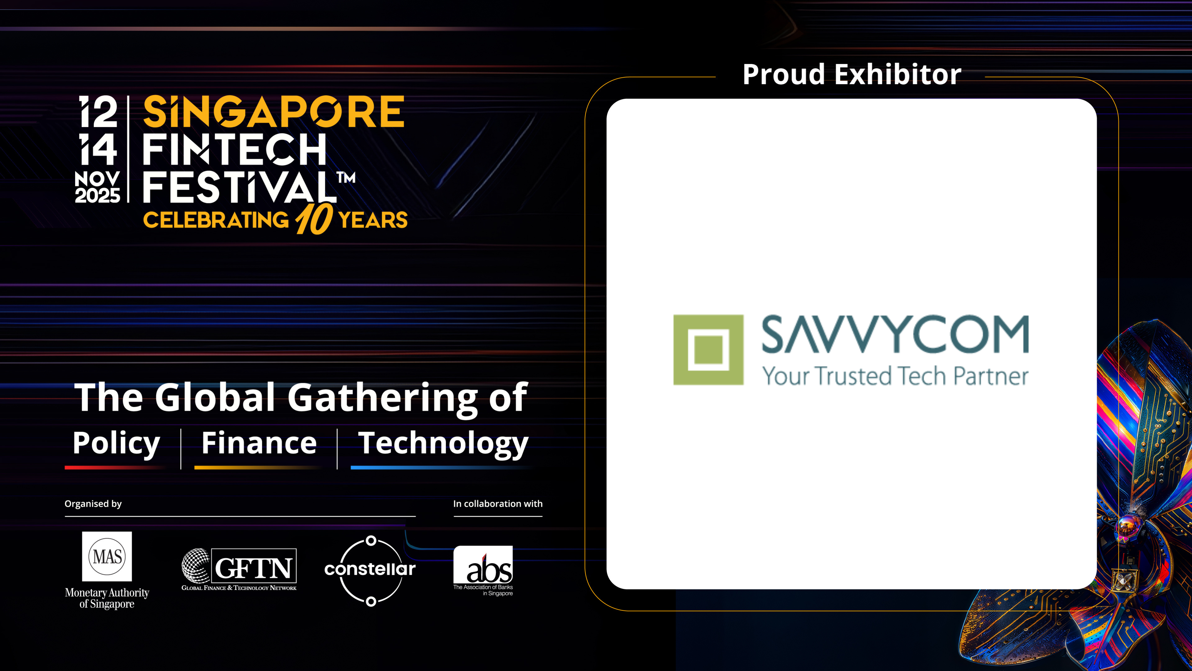 Savvycom tham dự Singapore FinTech Festival 2025 tại Singapore