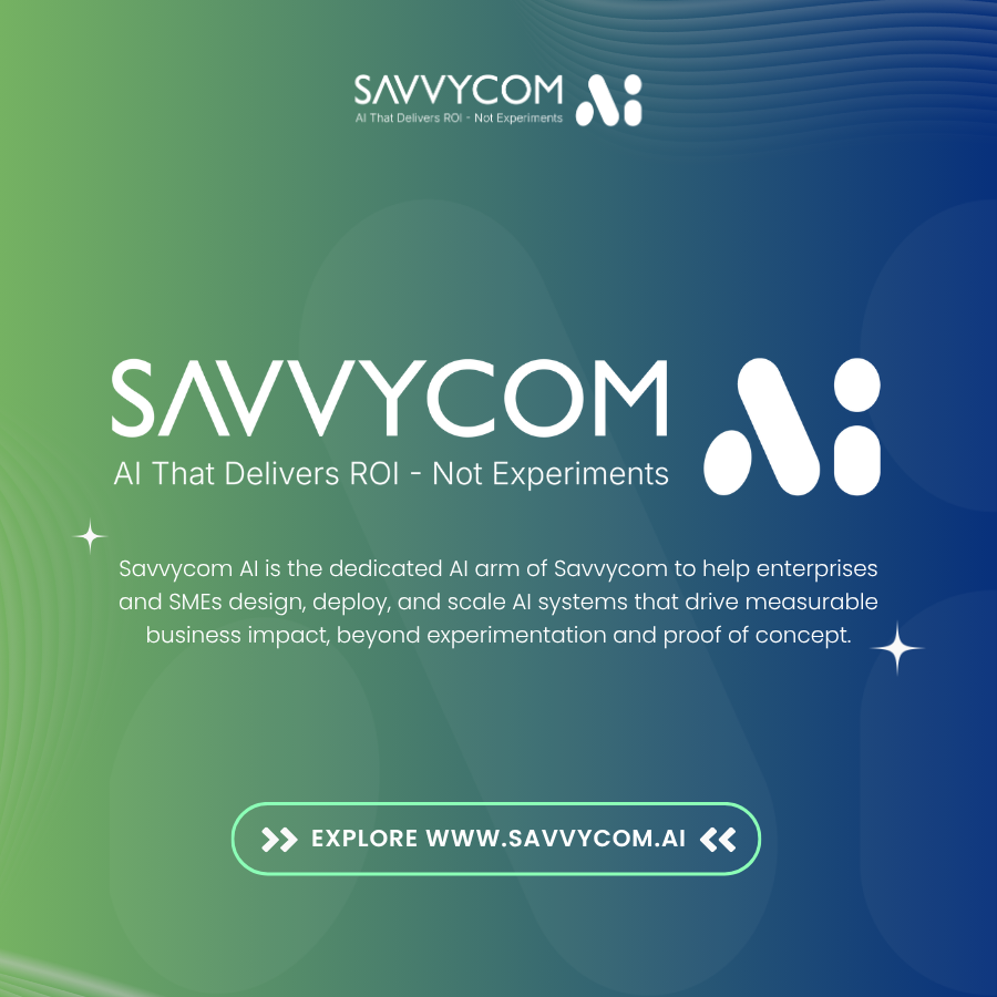 4 Savvycom AI is the dedicated AI arm of Savvycom to help enterprises and SMEs design deploy and scale AI systems that drive measurable business impact beyond experimentation and proof of concept